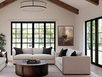 "Peace Be Still – Jesus Christ Calming the Storm" Artwork of Jesus Christ, Christian Art Print, LDS Art Print Decor