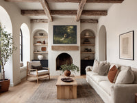 "The Lion and the Lamb", Bible Artwork, Christian Wall Art, Large Fine Art Print or Canvas Framed LDS Art, Modern Christian Art, Lion Lamb