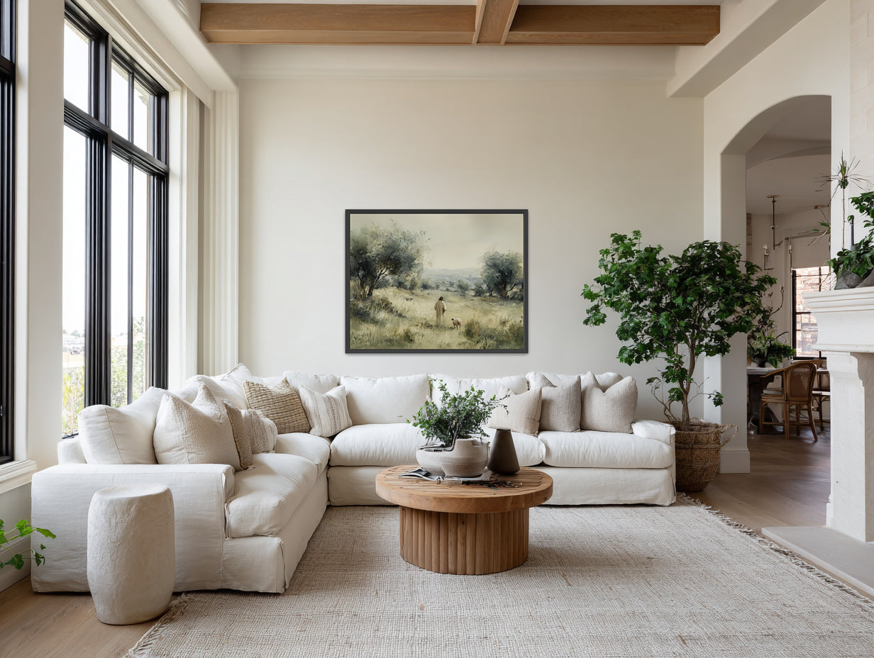 The Shepherd Walks Beside Me Living Room