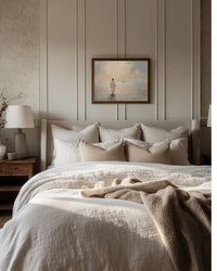 "Upon the Waters  – Jesus Christ Walking on Water" Jesus Christ Art Print, Christian Artwork, LDS Art Print