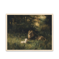 Lion Lamb Artwork