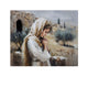 Christian art of Mary Magdalene at the empty tomb of Jesus