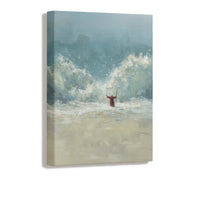 Moses Parting Red Sea Large Canvas