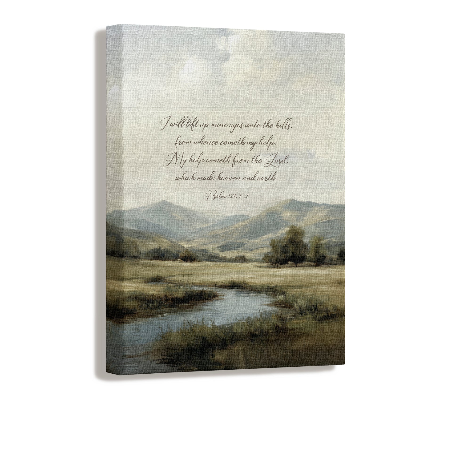 Psalm 121 Canvas Print