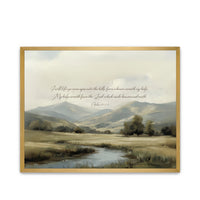 Psalm 121 Bible Verse Artwork