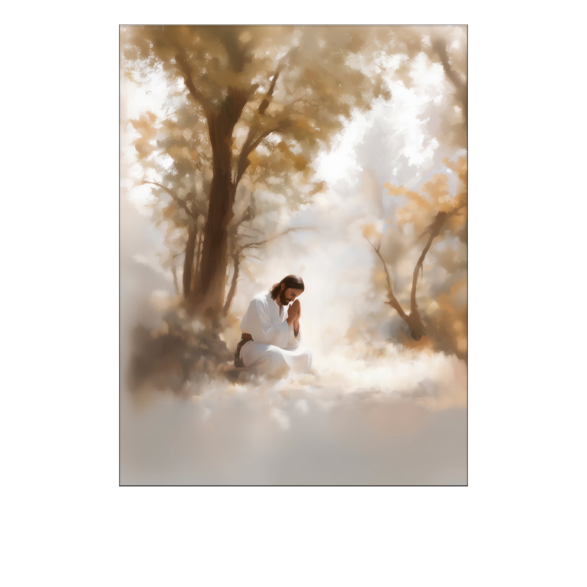 Jesus Christ's Prayer  Church of Jesus Christ of Latter Day Saints Art