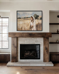 "Faith Among the Harvest- Ruth in the Fields" Christian Art, LDS Artwork, Women in the Bible