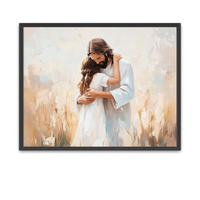 LDS Birthday Gift Art Girl with Brown Hair