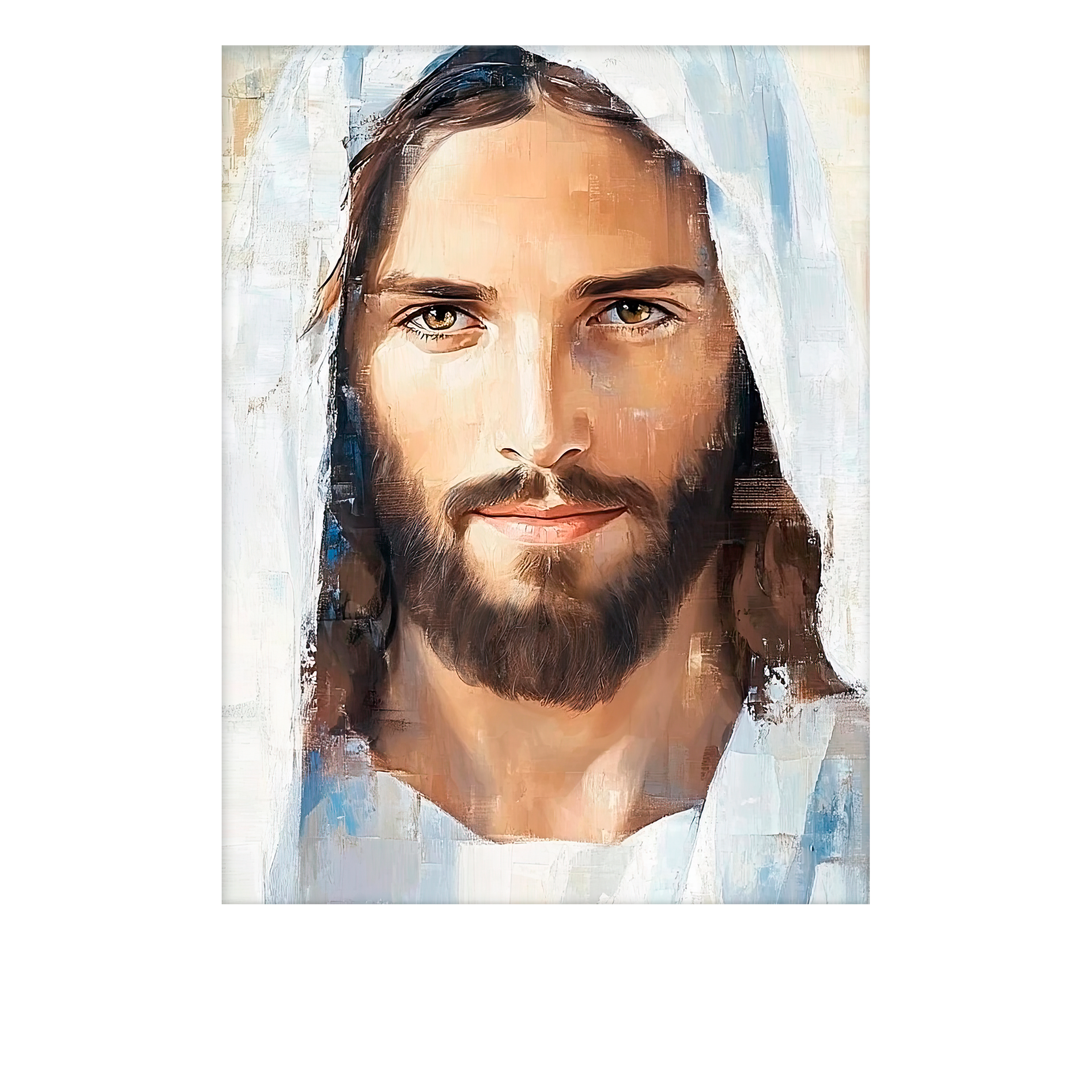 Sacred and timeless image of the Savior’s face