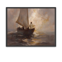  Powerful image of Jesus commanding the wind and waves during a tempest