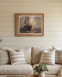 "Peace Be Still – Jesus Christ Calming the Storm" Artwork of Jesus Christ, Christian Art Print, LDS Art Print Decor