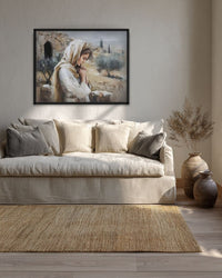 The Empty Tomb- Mary Magdalene's Witness of the Miracle, Christian Wall Art, LDS Artwork