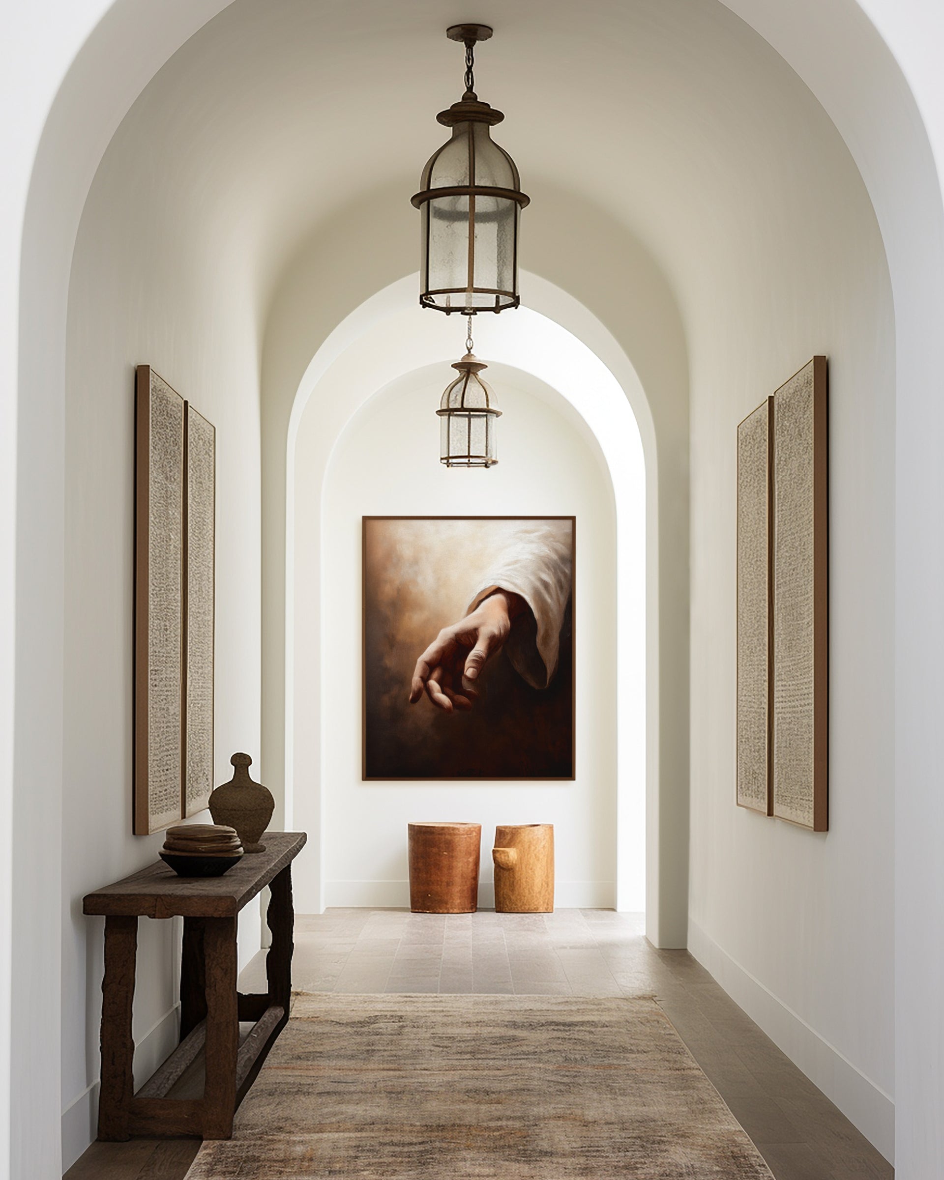 "The Hand of God" – Christian Artwork, LDS Wall Art, Jesus-Inspired Art
