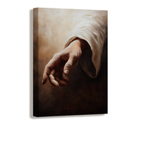 LDS faith-based art showing God’s hand extending mercy