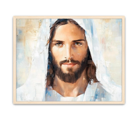 LDS portrait of the Savior with soft light and warm tones