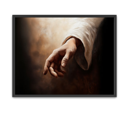 LDS artwork of God’s hand guiding His children